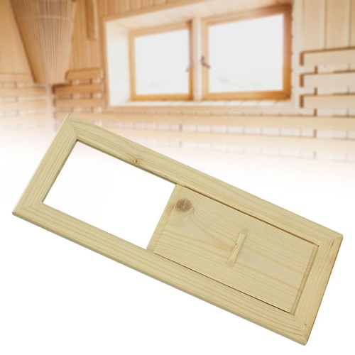 Wood sauna air vent - sauna, grille