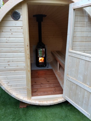 Barrel sauna spruce - barrel,