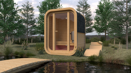 Mini square sauna pinewood - mini,