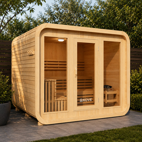 Kove cube sauna person - sauna,