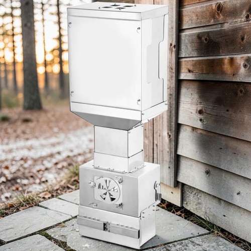Wood pellet heater - pellet,