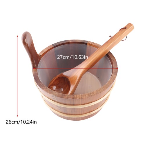 Leakage proof sauna bucket - sauna,