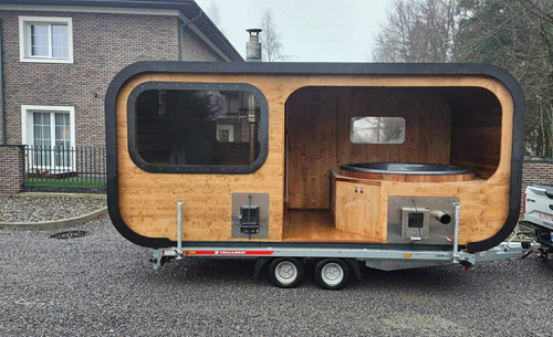 Mobile sauna hot - &,