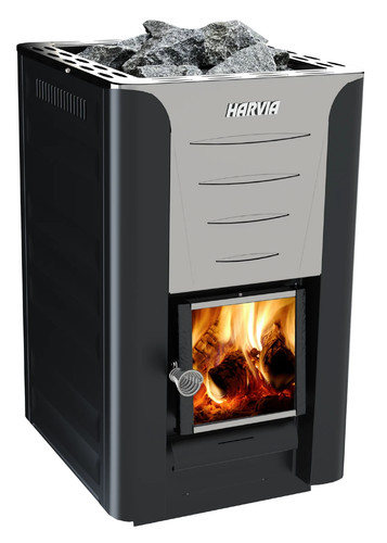 Harvia wood burning - burning, stove