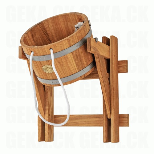 Oak wood sauna bath - oak,