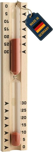 Sauna timer hourglass beech - timer,