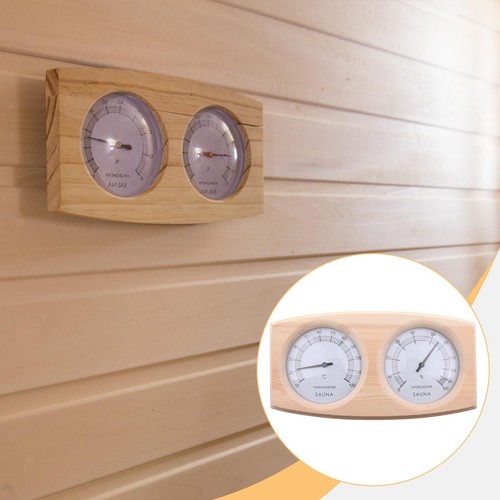 Wood sauna room thermometer - sauna,