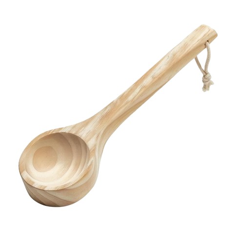 Wooden sauna ladle solid - wooden,