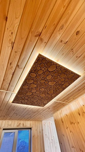 Juniper sauna panel - juniper,