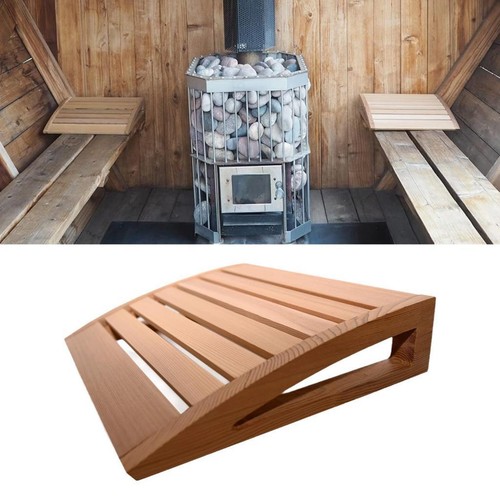 Wooden headrest sauna - headrest, wood