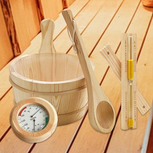 4pcs sauna accessories set - sauna,