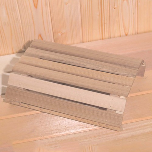 Sauna lamp shade wood - sauna, white