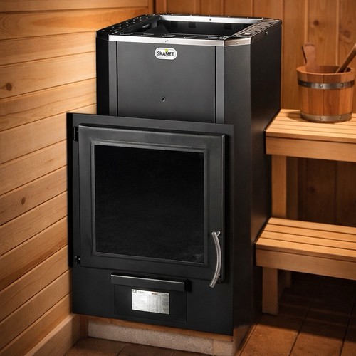 Skamet wood burning stove - wood,