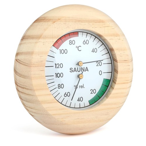 Wood sauna thermometer and - thermometer,